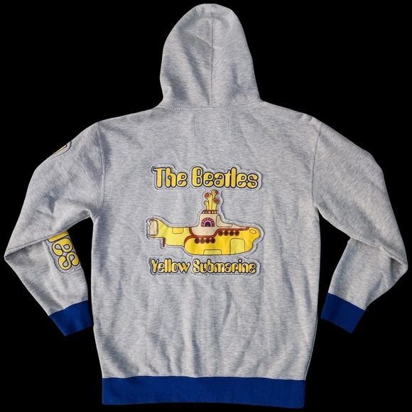 The Beatles The Yellow Submarine zip up Mens size large - Picture 2 of 8
